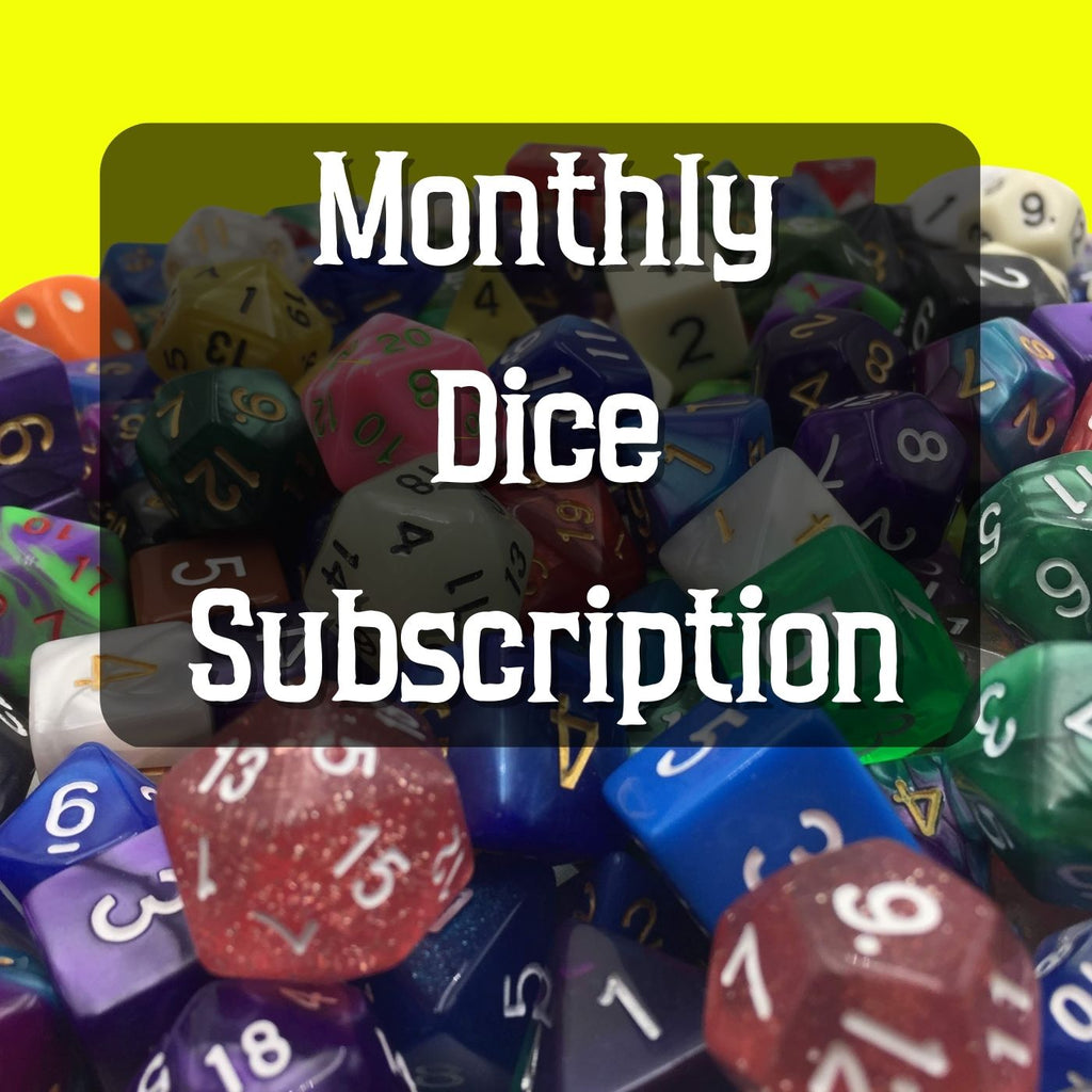 SkullSplitter Dice Subscription Sets